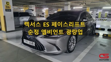 렉서스 ES300h 순정 엠비언트 광량업! 엠비언트는 보여야 엠비언트죠^^ / 경기 구리