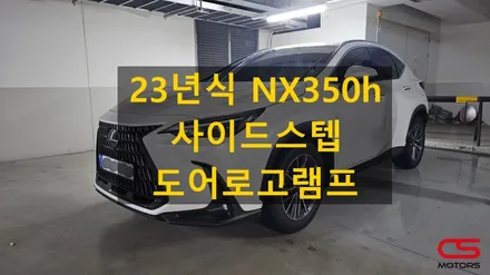 렉서스 2세대 NX350h 사이드스텝 및 도어로고램프 장착! 안밖으로 멋짐을 꾸며보세요^^ / 경기 구리