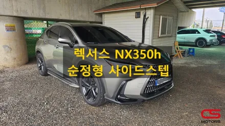 렉서스 NX350h 순정형 사이드스텝 장착! 기존의 어울리지 않던 스텝 탈착하고 순정형 사이드스텝으로 재장착 햇어요~ / 경기 구리