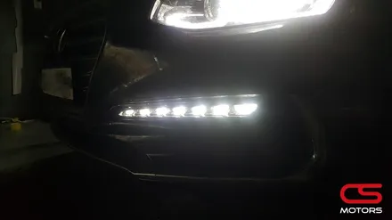 그랜저IG 턴시그널에 데이라이트를 더하다~ 그랜저IG 3WAY데이라이트 및 BPI LED 헤드램프 교체 구리 CS모터스 / 경기 구리