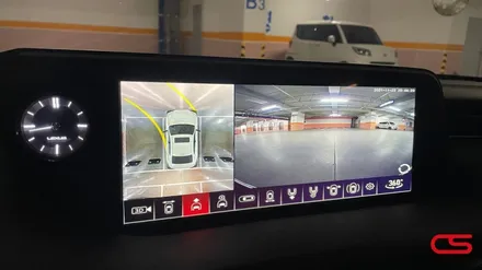 렉서스 ES 어라운드뷰 t360 v2 시공! 고화질로 순정보다 더 뛰어난 화질의 ES300h 어라운드뷰 장착 / 경기 구리