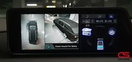 렉서스 RX450h 360도 어라운드뷰 장착! 주위의 사물을 4방향에서 확인하고 안전주차 하세요~스마트폰 미러링은 덤으로^^ / 경기 구리