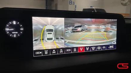 렉서스 ES 어라운드뷰 t360 v2 시공! 고화질로 순정보다 더 뛰어난 화질의 ES300h 어라운드뷰 장착 / 경기 구리