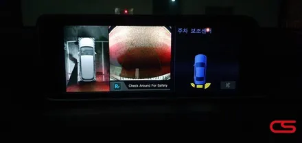 렉서스 RX450h 어라운드뷰 및 미러링 장착! 어라운드뷰로 사각지대 확인하고 안전하게 주차하시면 됩니다^^ / 경기 구리