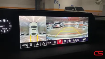렉서스 ES 어라운드뷰 t360 v2 시공! 고화질로 순정보다 더 뛰어난 화질의 ES300h 어라운드뷰 장착 / 경기 구리