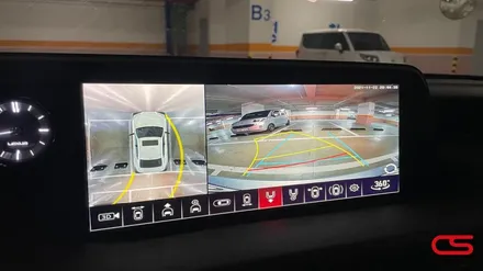 렉서스 ES 어라운드뷰 t360 v2 시공! 고화질로 순정보다 더 뛰어난 화질의 ES300h 어라운드뷰 장착 / 경기 구리