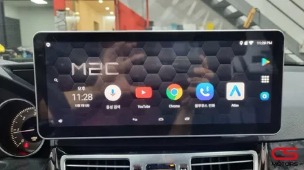 벤츠 E클래스 t360 v2 어라운드뷰 시공 및 10.25인치 모니터와 M2C까지 한번에~ / 경기 구리