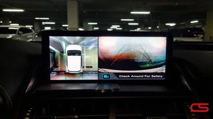 렉서스 NX300h 어라운드뷰 t360 시공! 순정 모니터로 내 차랑 주변을 확인해 보세요^^ / 경기 구리