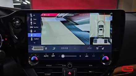 렉서스 NX350h 순정형 어라운드뷰 장착 과 함께 블랙박스 및 보조배터리 시공 / 경기 구리