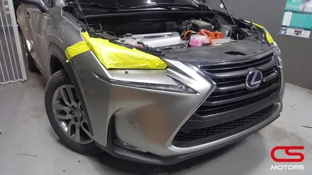 렉서스 NX300H F스포츠그릴 튜닝 & 하단 립 교체 구리 CS모터스 / 경기 구리