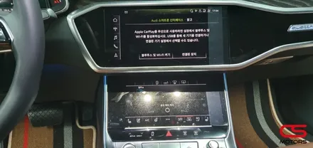 아우디 뉴A6 전용 빌트인 차량용공기청정기 지에어 장착 및 출시일정 안내 / 경기 구리