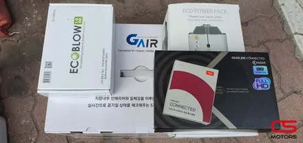 렉서스 ES300h 블랙박스 아이나비 QXD3000프로 및 커넥티드프로 / 보조배터리 에코파워팩 23BT / 트렁크방음커버 장착! / 경기 구리