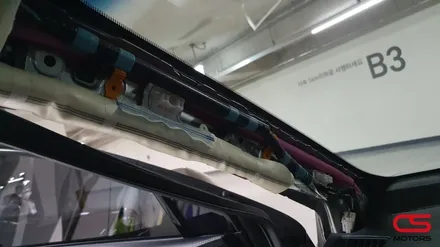 렉서스 NX300h 그릴튜닝 F스포츠 그릴 / 블랙박스 아이나비 QXD3000프로 및 커넥티드프로 / 보조배터리 솔라팩 장착 / 경기 구리