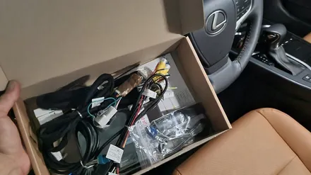렉서스 UX250h 애플카플레이 시공! 순정 모니터로 즐기는 실시간 내비게이션 사용 / 경기 구리
