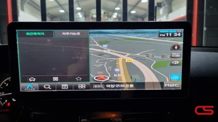 벤츠 E클래스 t360 v2 어라운드뷰 시공 및 10.25인치 모니터와 M2C까지 한번에~ / 경기 구리