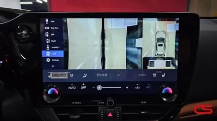 렉서스 NX350h 순정형 어라운드뷰 장착 과 함께 블랙박스 및 보조배터리 시공 / 경기 구리