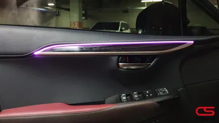 렉서스 NX300h RGB 엠비언트 무드등 시공! 실내 분위기 UP! / 경기 구리