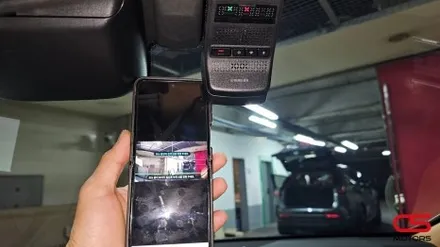 렉서스 NX350h 순정형 어라운드뷰 장착 과 함께 블랙박스 및 보조배터리 시공 / 경기 구리