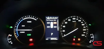 렉서스 NX300h TPMS 타이어공기압수치 계기판 활성화 했어요~ / 경기 구리