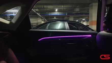렉서스 NX300h RGB 엠비언트 무드등 시공! 실내 분위기 UP! / 경기 구리