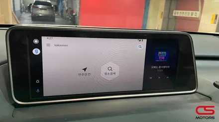 렉서스 RX450h 안드로이드오토 장착하고 순정 모니터로 카카오내비 사용해 보세요~ / 경기 구리