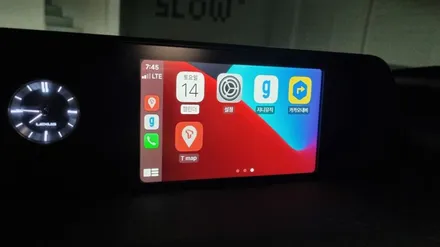 렉서스 UX250h 애플카플레이 시공! 순정 모니터로 즐기는 실시간 내비게이션 사용 / 경기 구리