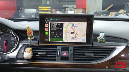 아우디 A6 애플 카플레이 장착! 이제 아우디에서도 스마트폰을 이용한 차량 인포테인먼트를 즐겨보아요~ / 경기 구리