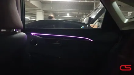 렉서스 NX300h RGB 엠비언트 무드등 시공! 실내 분위기 UP! / 경기 구리