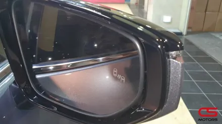 렉서스 UX250h 사각지대감지모니터 BSM-R 및 사이드미러 락폴딩 시공 장착! / 경기 구리