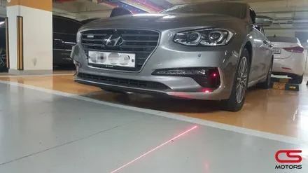 그랜저IG 튜닝 아이템 LED 도어스커프 장착 그리고 범퍼시큐리티 레이저 광선검으로 엣지있게~ / 경기 구리