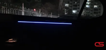 렉서스 7세대 ES300h 순정 엠비언트 광량 업그레이드 그리고 워크인스위치 장착! 렉서스 업그레이드 전문 구리 CS모터스 / 경기 구리