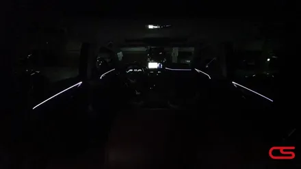 렉서스 NX300h RGB 엠비언트 무드등 시공! 실내 분위기 UP! / 경기 구리