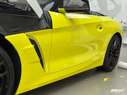 화성 BMW Z4 루시드 옐로우 전체랩핑 / 화성시 향남읍 상신리