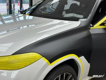 화성랩핑 BMW X6 G06 매트 블랙 전체랩핑 / 화성시 향남읍 상신리