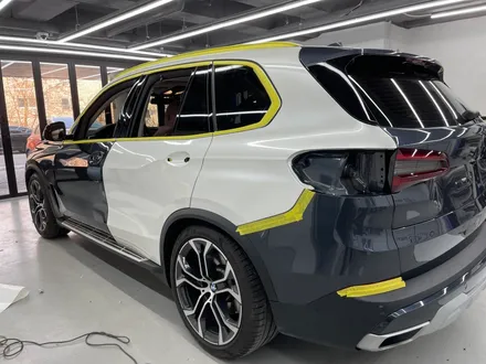 평택랩핑 BMW X5 글로스 화이트 펄 전체랩핑 시공 / 화성,수원,오산