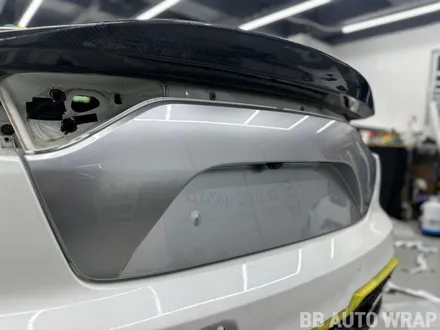 자동차랩핑 스팅어 오토 벨벳 GT실버 전체랩핑 / 화성시 향남읍 상신리