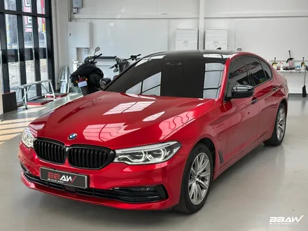 BMW 5시리즈 G30 전체랩핑 비닐 프로그 뱀파이어 레드 / 화성시 향남읍 상신리