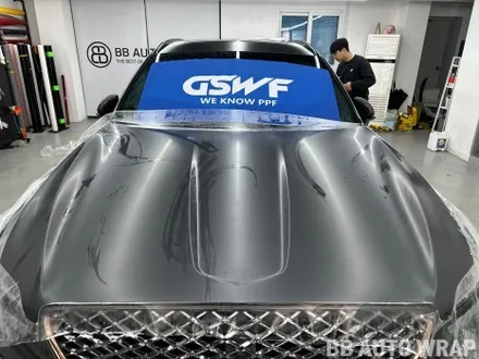 제네시스 GV70 GSWF 무광 PPF  헤드라이트 보닛 범퍼 부분 시공 / 화성,수원,오산