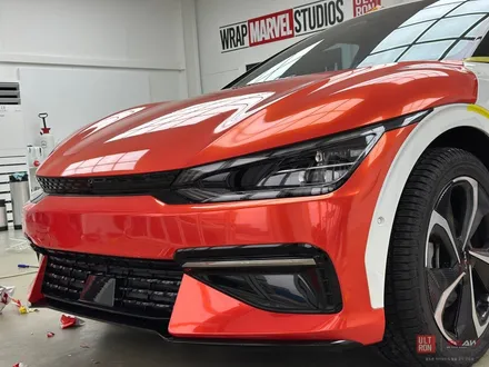EV6 GT 라인 고광택 전체랩핑 / 화성시 향남읍 상신리