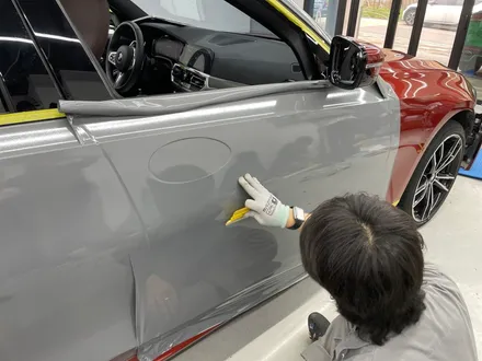 화성랩핑 BMW330e 락그레이 전체랩핑 / 화성,수원,오산