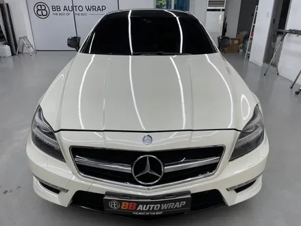 벤츠 CLS63AMG 전체랩핑 제거 도 전문 시공점에서 / 화성,수원,오산