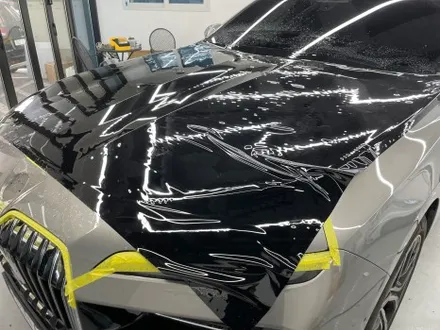 BMW 7시리즈 순정투톤랩핑 듀오톤 블랙 PPF 시공 / 화성,수원,오산