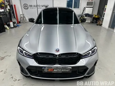 G20 M340I GT실버 전체랩핑+루프 블랙PPF 시공 / 화성시 향남읍 상신리