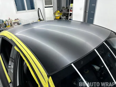 제네시스 G70 3M 사틴블랙 전체랩핑 올 블랙 시공 / 화성시 향남읍 상신리