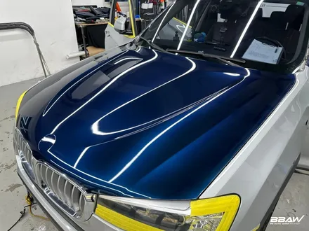 오산 안성랩핑 BMW X3 오토 벨벳 미드나잇 블루 전체랩핑 / 화성시 향남읍 상신리