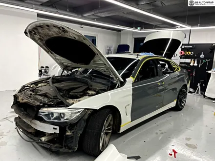 BMW420D그란쿠페 공구리전체랩핑 (화성향남) / 화성,수원,오산