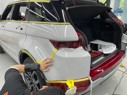 화성동탄랩핑 랜드로버 이보크 전체랩핑+클리프디자인 스모그 PPF 시공 / 화성,수원,오산