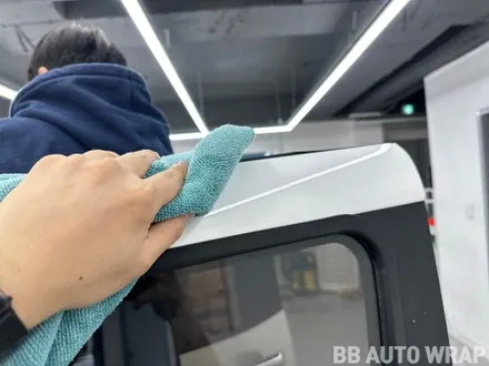 기아 레이 투톤랩핑 제거 및 매트 메탈릭 퍼플 재시공으로 색상 변화하기 / 화성,수원,오산