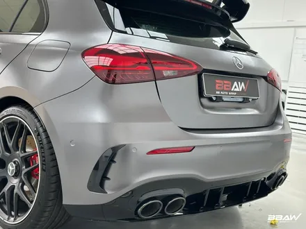 A45 AMG 전체랩핑 사틴 다크 그레이 시공 / 화성시 향남읍 상신리