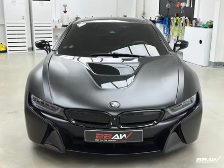 BMW I8 무광 사틴 블랙 전체랩핑 했어요 / 화성시 향남읍 상신리